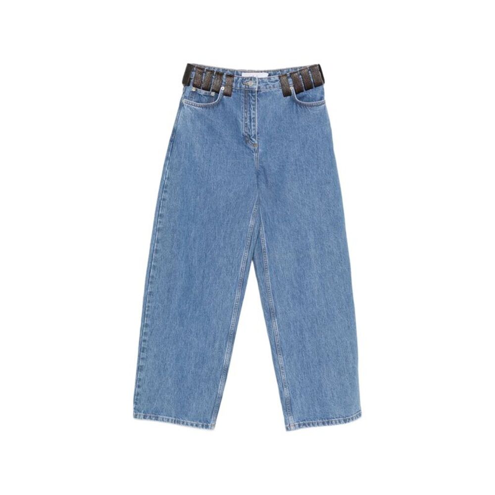 Iro Blue Denim - Wide-Leg Jeans Women